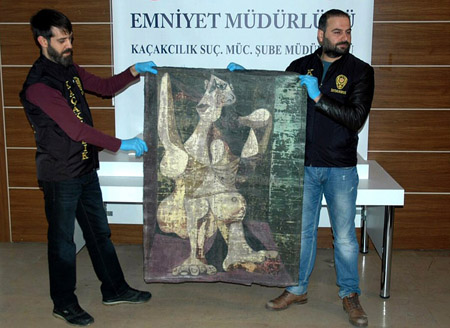 Image of 'Picasso' seized in Turkey