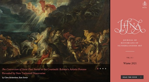 Image of New Edition of Journal of Historians of Netherlandish Art