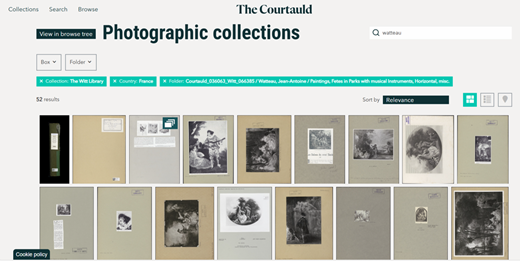 Image of French Pictures at Witt Library Website Live!