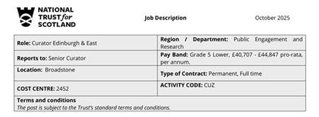 Image of Curate for The National Trust for Scotland