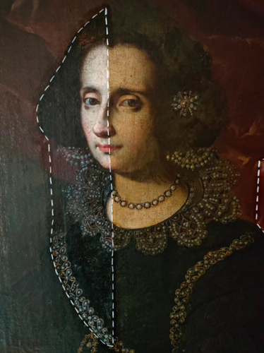 Image of Restoring Portraits at the Galleria Colonna