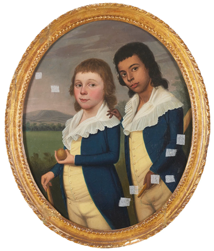 Image of Cricket (or Baseball) Boys Soar in Milan