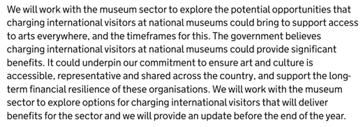Image of The End of Free Entry to Museums in the UK?